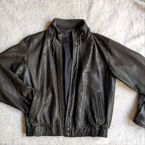 Men's Robert Comstock leather jacket size 38US
